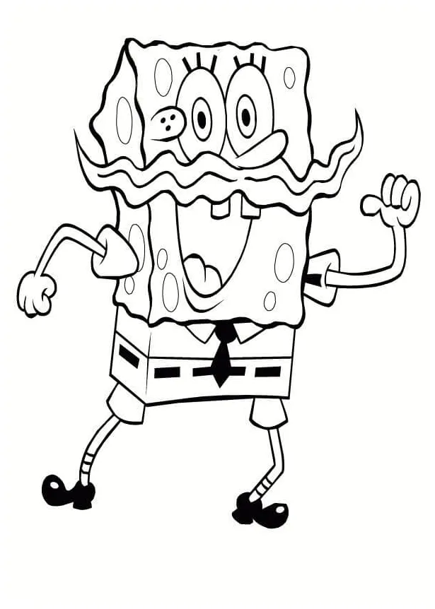 Spongebob coloring pages coloringlib printable coloring page