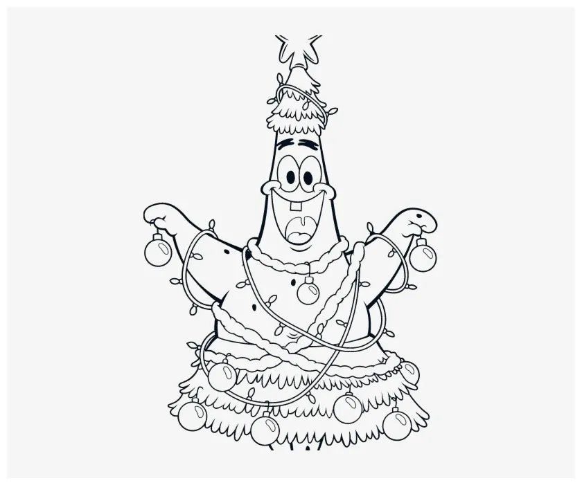 Spongebob pineapple house coloring page