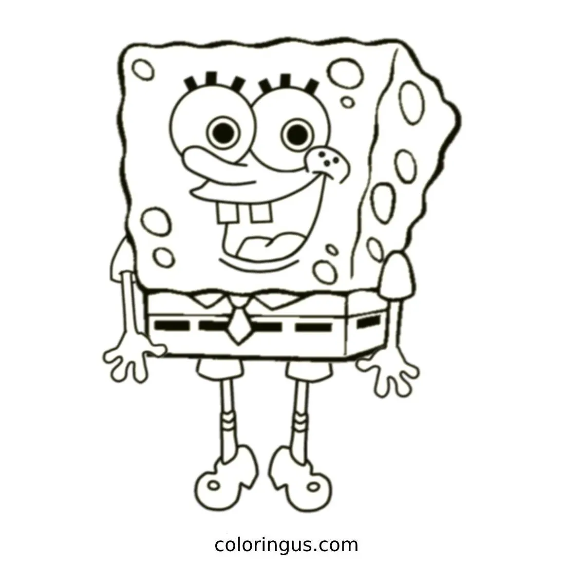 Spongebob coloring pages free printable pdf
