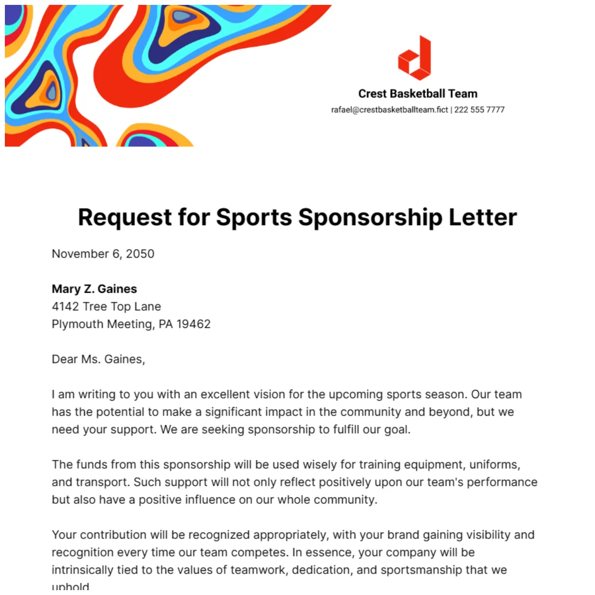 For conference infoupdate