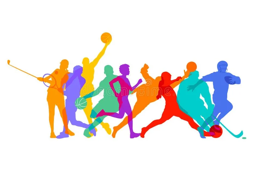 Sports, games and athletes stock vector. illustration of long 96967665