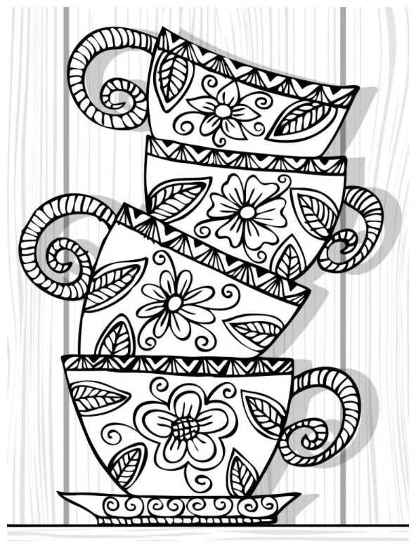 Stacking Animal Coloring Pages