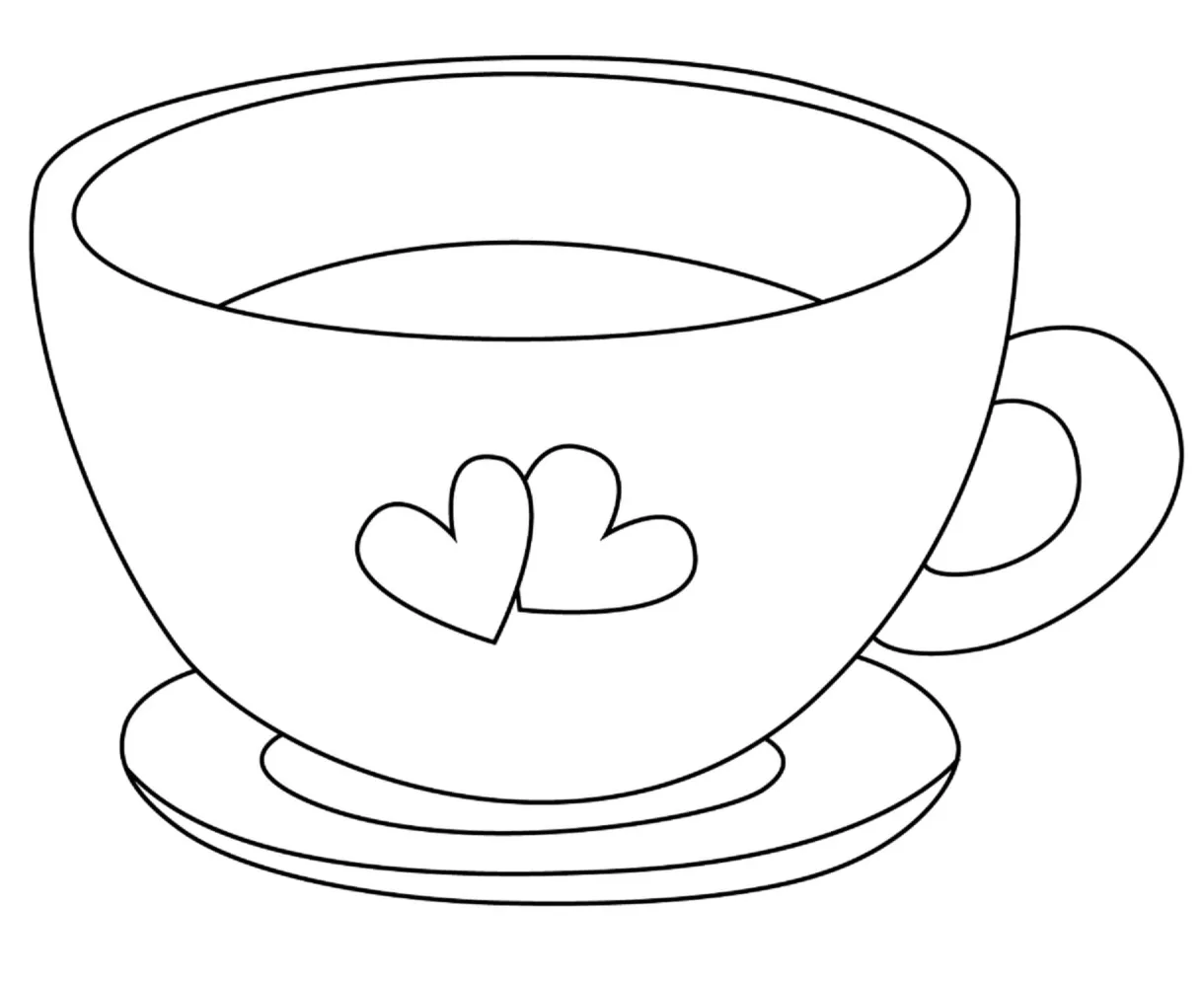 Cup coloring pages - ColoringLib