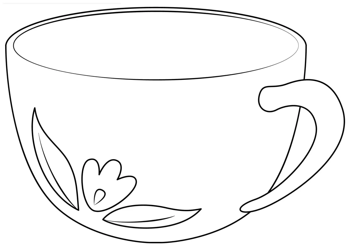 Cup coloring pages - ColoringLib