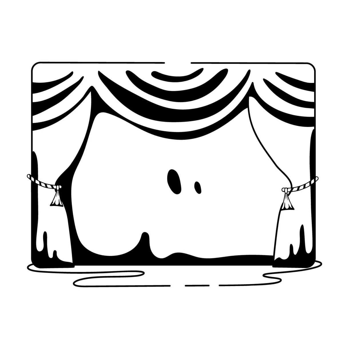 Trendy stage curtains 32352751 vector art at vecteezy