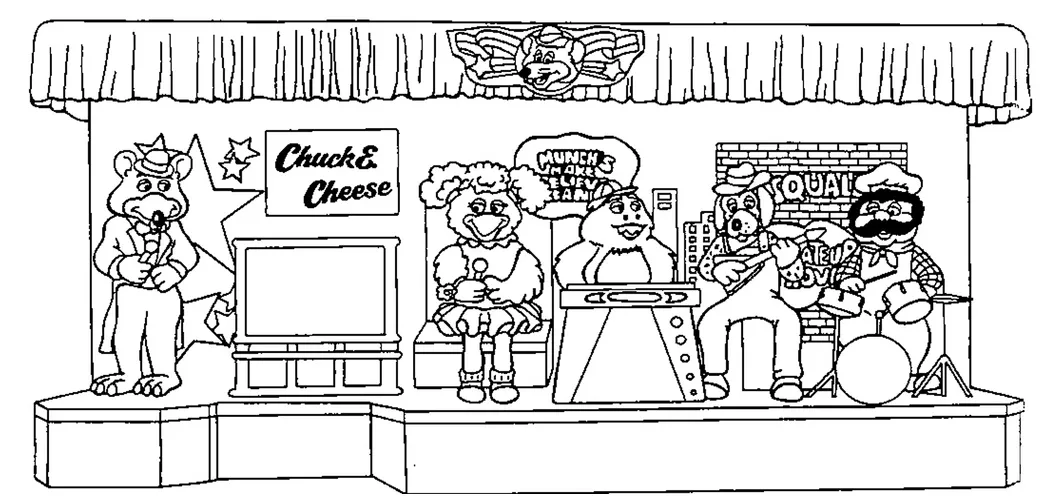 Stage coloring page at getcolorings free printable colorings