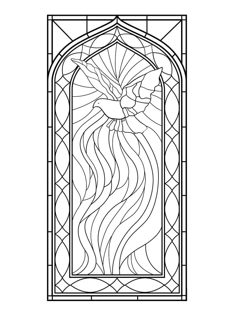 Stained glass window 3