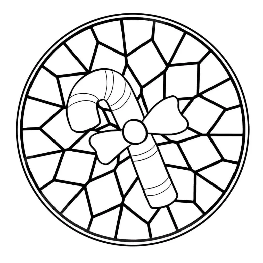 Stained Glass coloring pages - ColoringLib