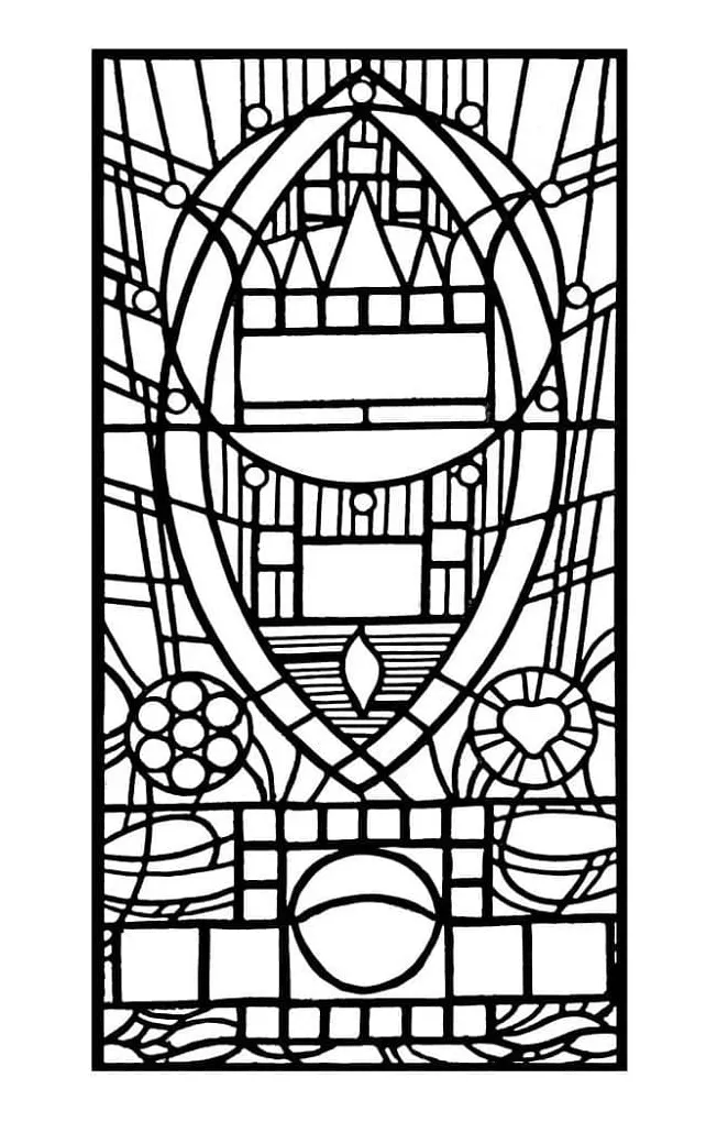 Printable and print printable coloring page