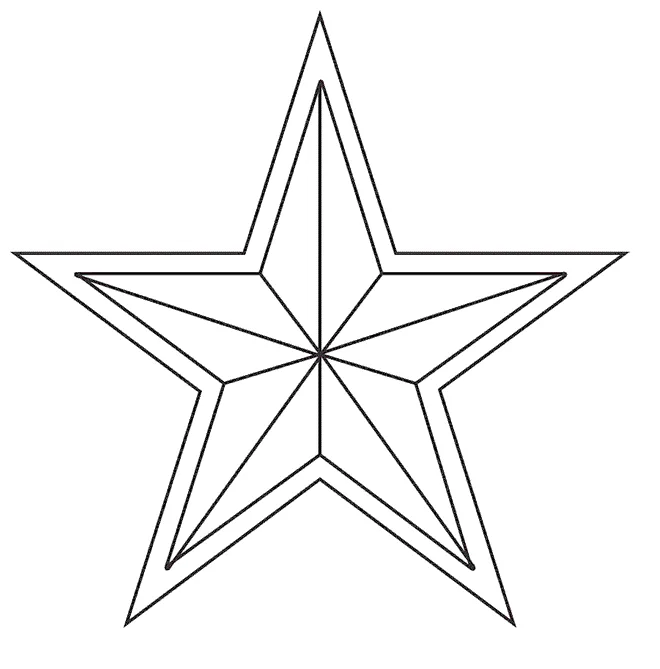 Free Printable Star Coloring Pages For Kids