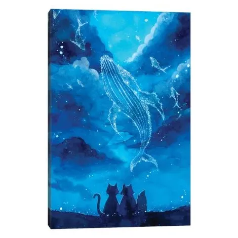 Star Gazing | Canvas prints, Painting prints, Framed canvas prints