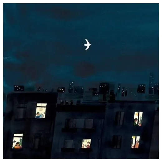 Star Gazing - Watercolor Painting