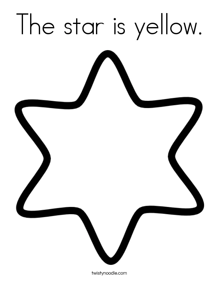 Star coloring pages for preschoolers coloring home