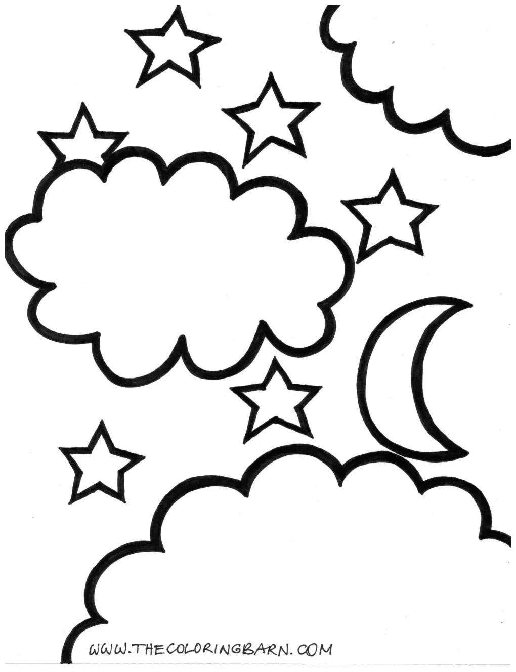 Star coloring pages the coloring barn