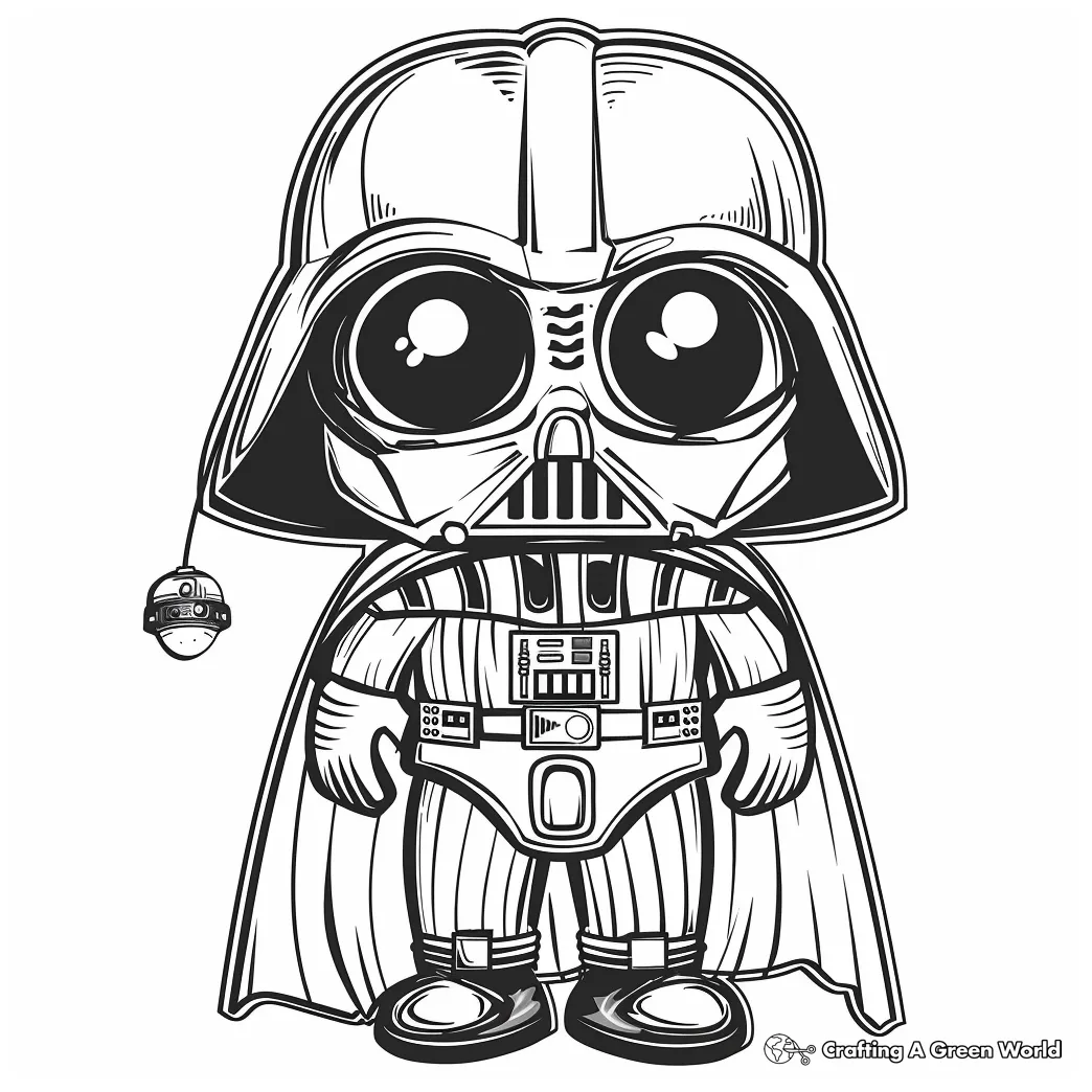 Star wars birt ay coloring page page 6