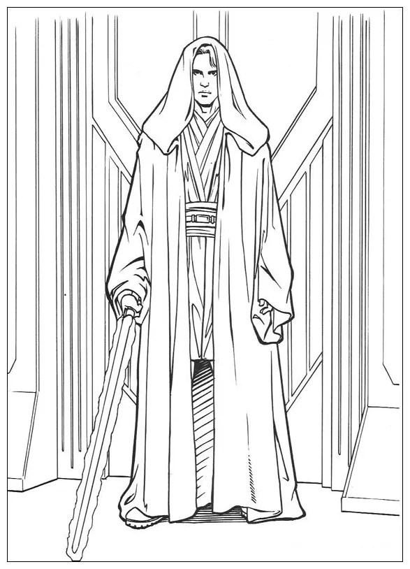 Kids-n-fun coloring page star wars star wars printable coloring page