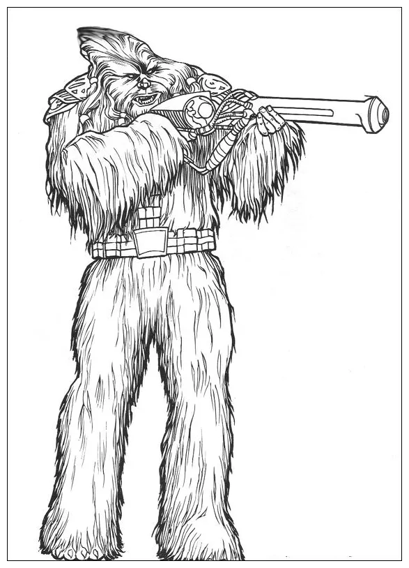 Kids-n-fun coloring page star wars star wars