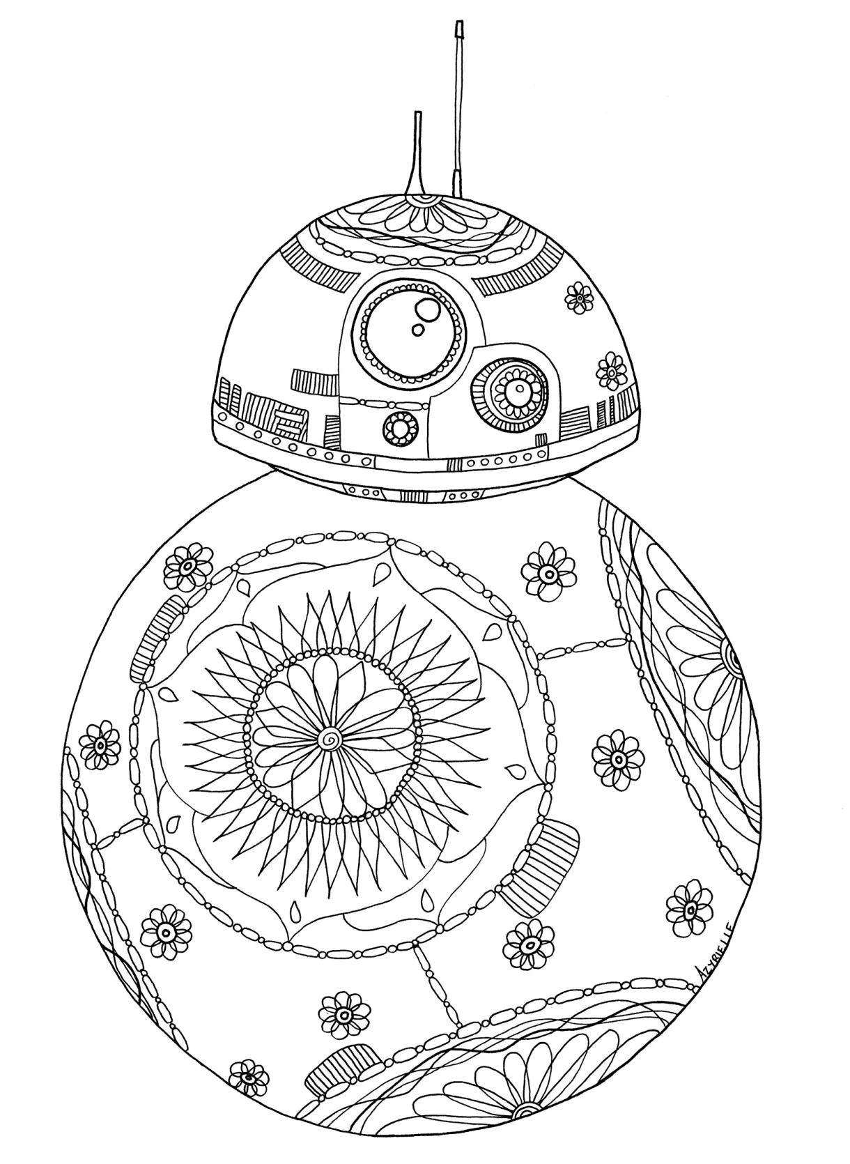 Star wars printable coloring pages