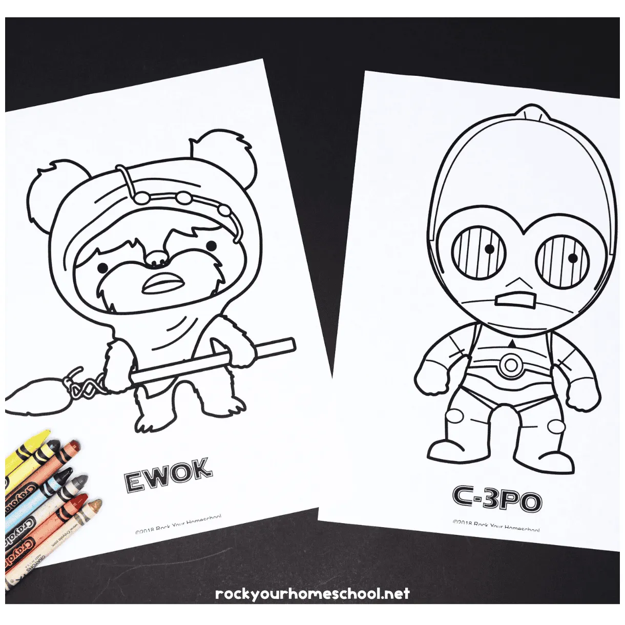 Star wars coloring pages for