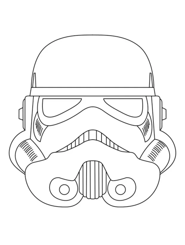Stormtrooper helmet coloring page funny coloring pages