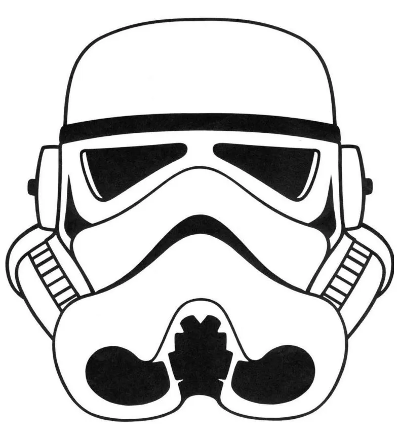 The dozens of ultimate stormtrooper helmet coloring sheets for star
