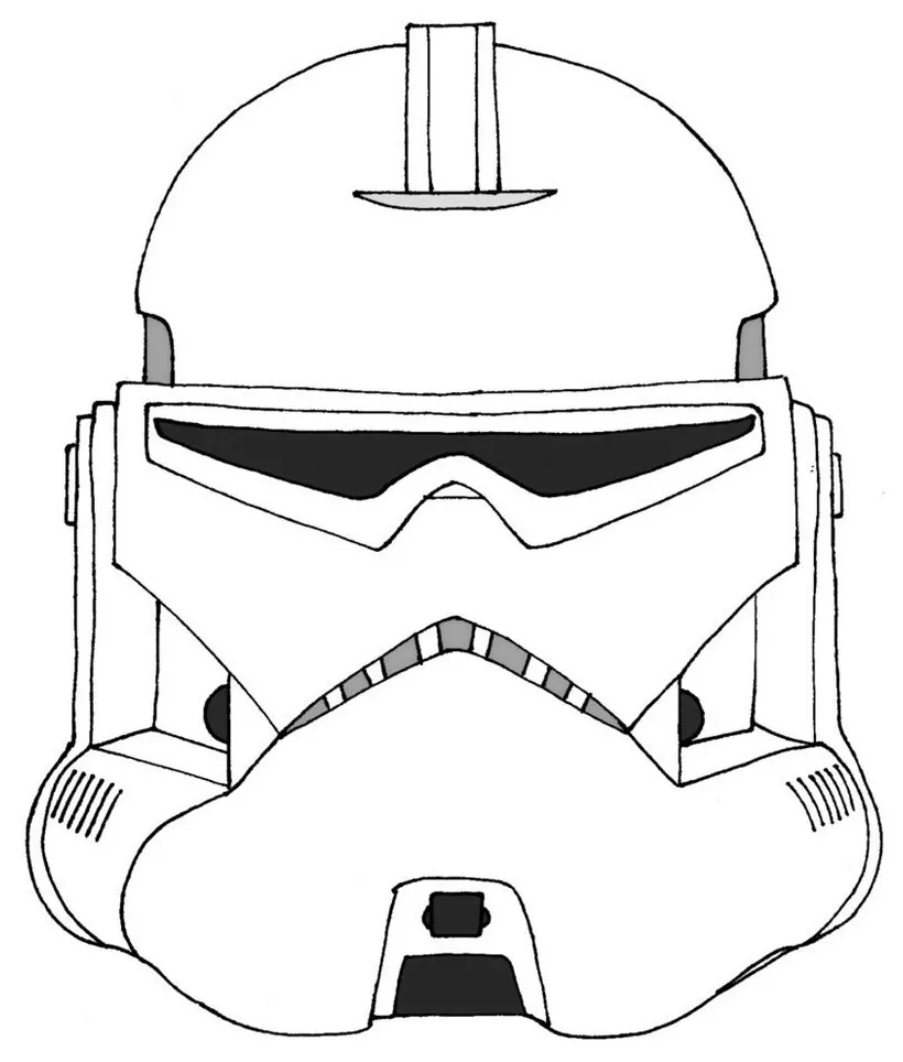 Stormtrooper coloring pages