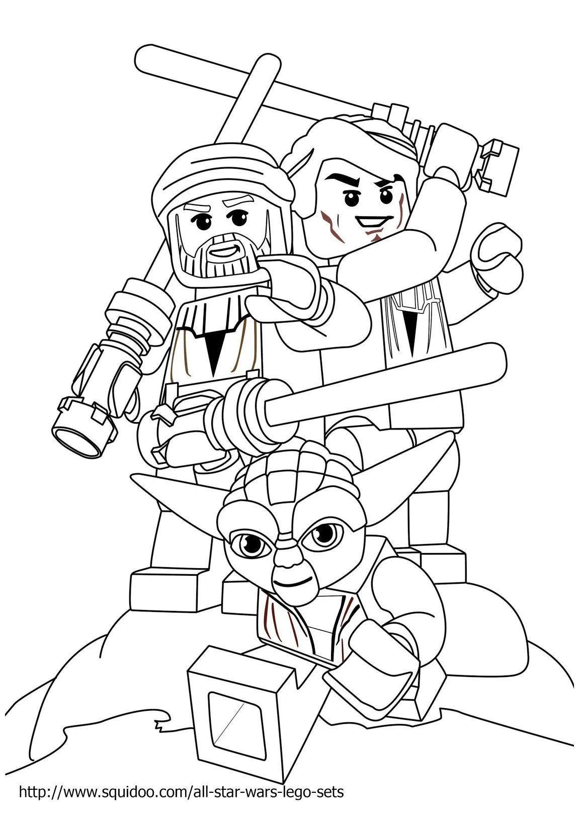 Star Wars Lightsaber Coloring Pages at GetColorings.com | Free