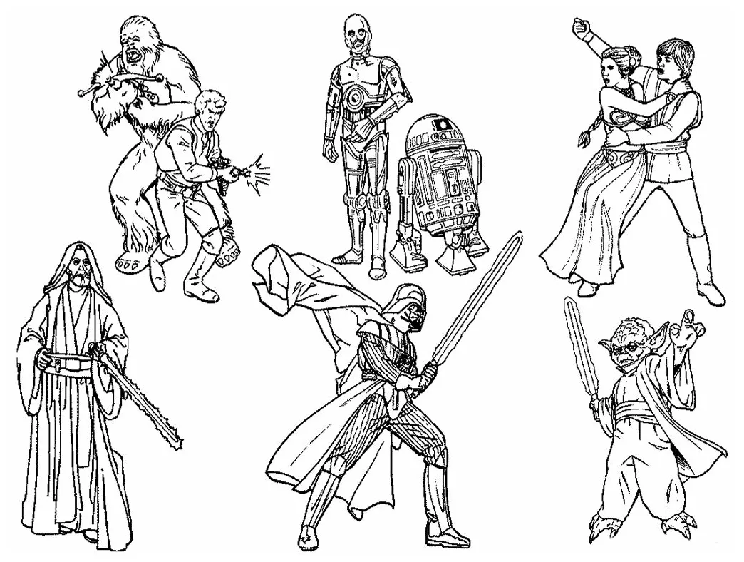 Star Wars Lightsaber Coloring Pages at GetDrawings | Free download