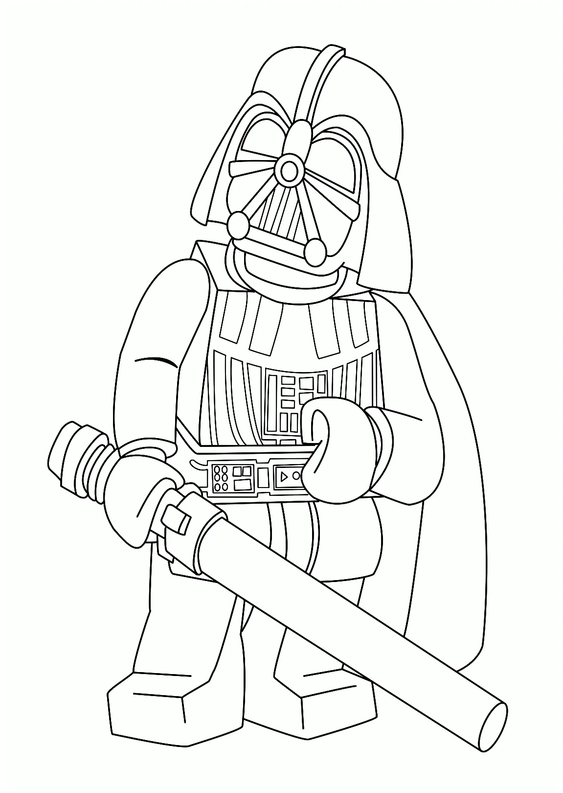 Star Wars Lightsaber Coloring Pages - Coloring Home