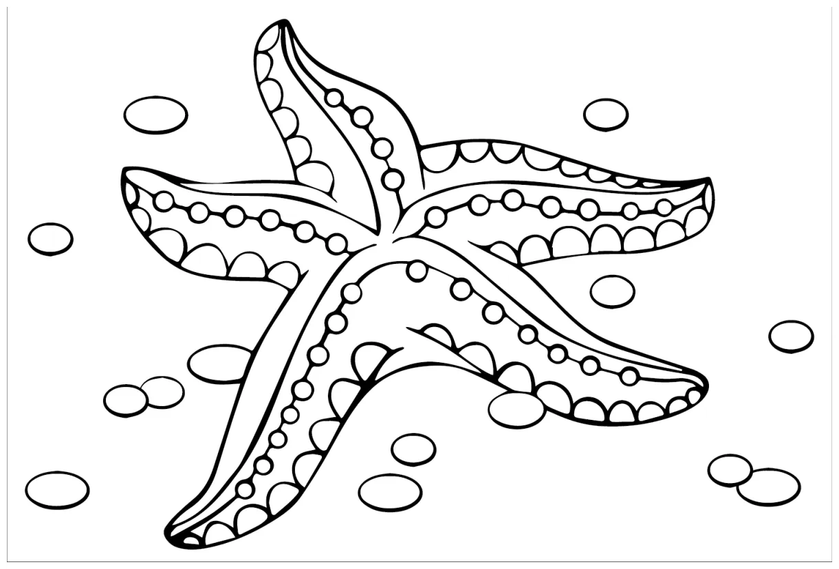 Starfish to download coloring page free printable coloring pages printable coloring page