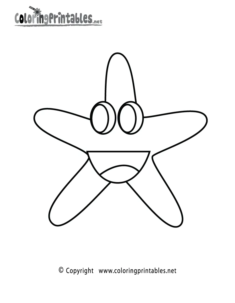 A free ocean coloring printable