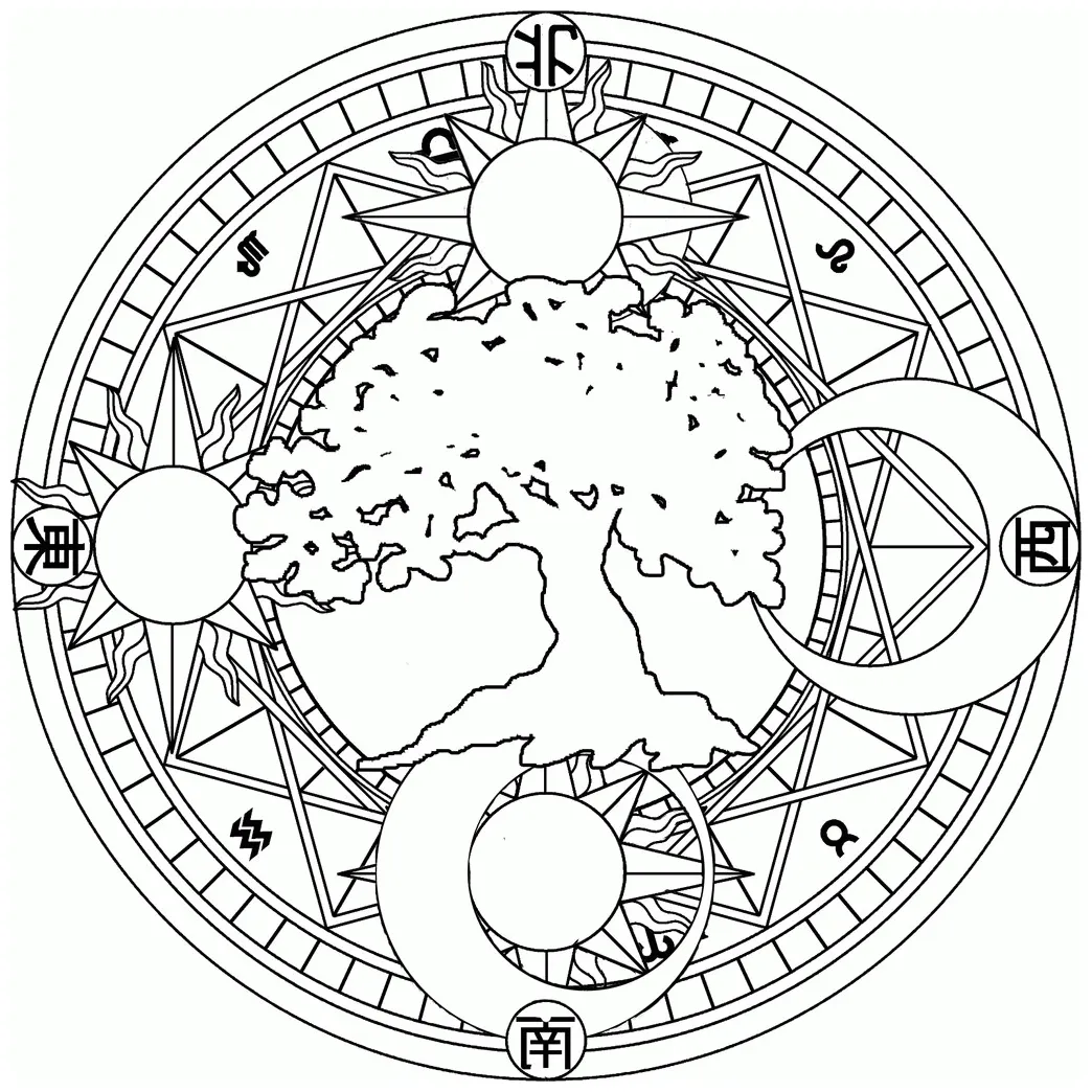 Moon and stars coloring pages printable coloring home