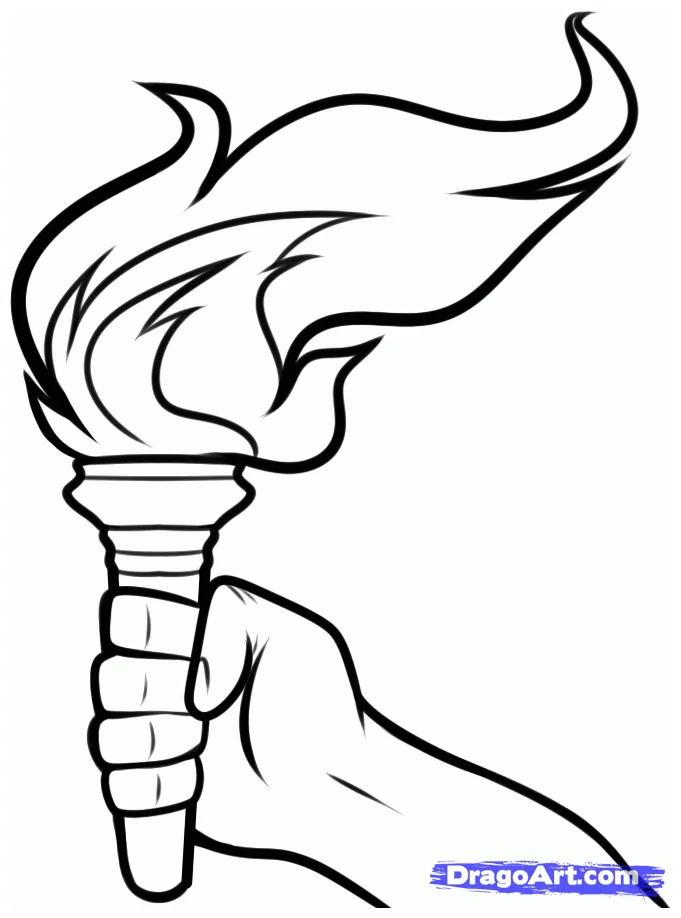 Statue Of Liberty Torch Clip Art