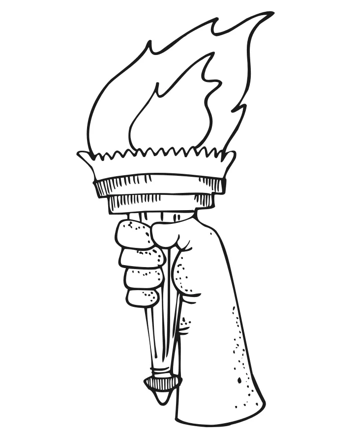 Statue Of Liberty Torch Png
