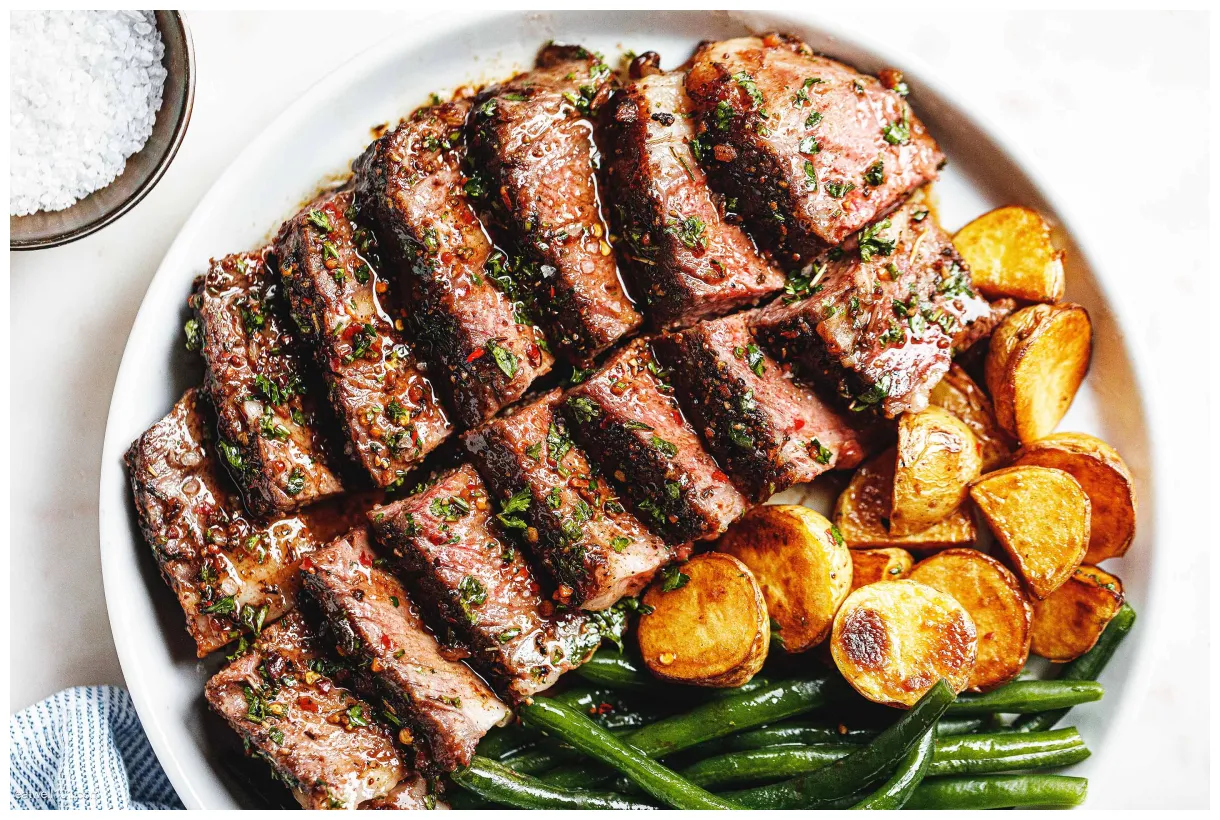 Garlic Butter Steak Tasty