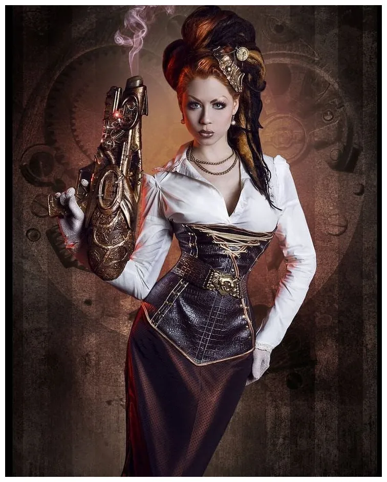 Steampunk femme fatale steampunk femme, steampunk accessoires, mode