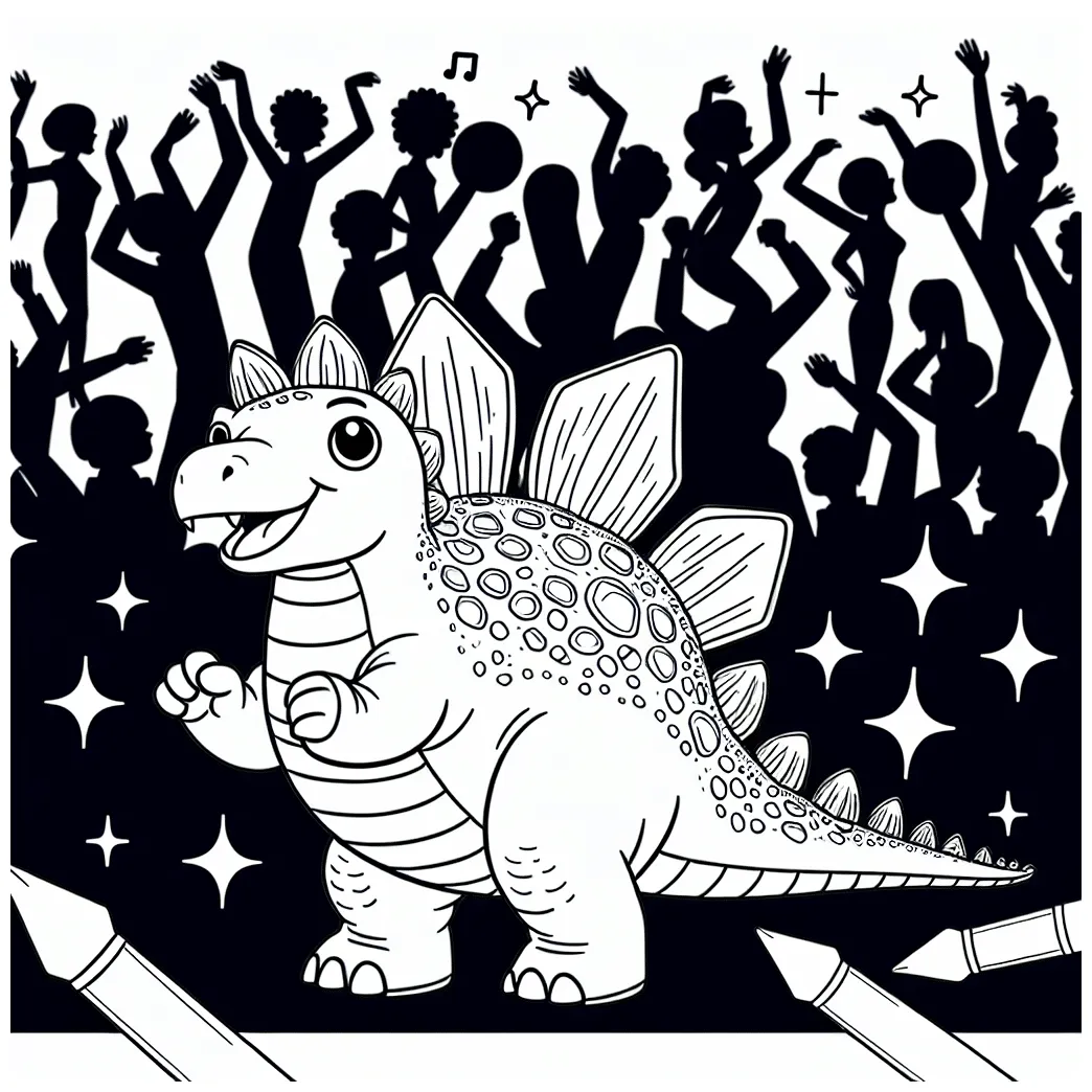 Cartoon gogo coloring