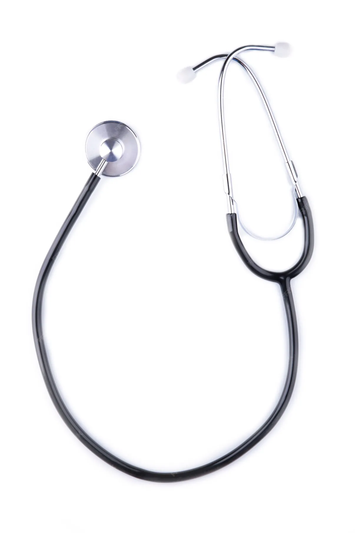 Premium stethoscope isolated on white