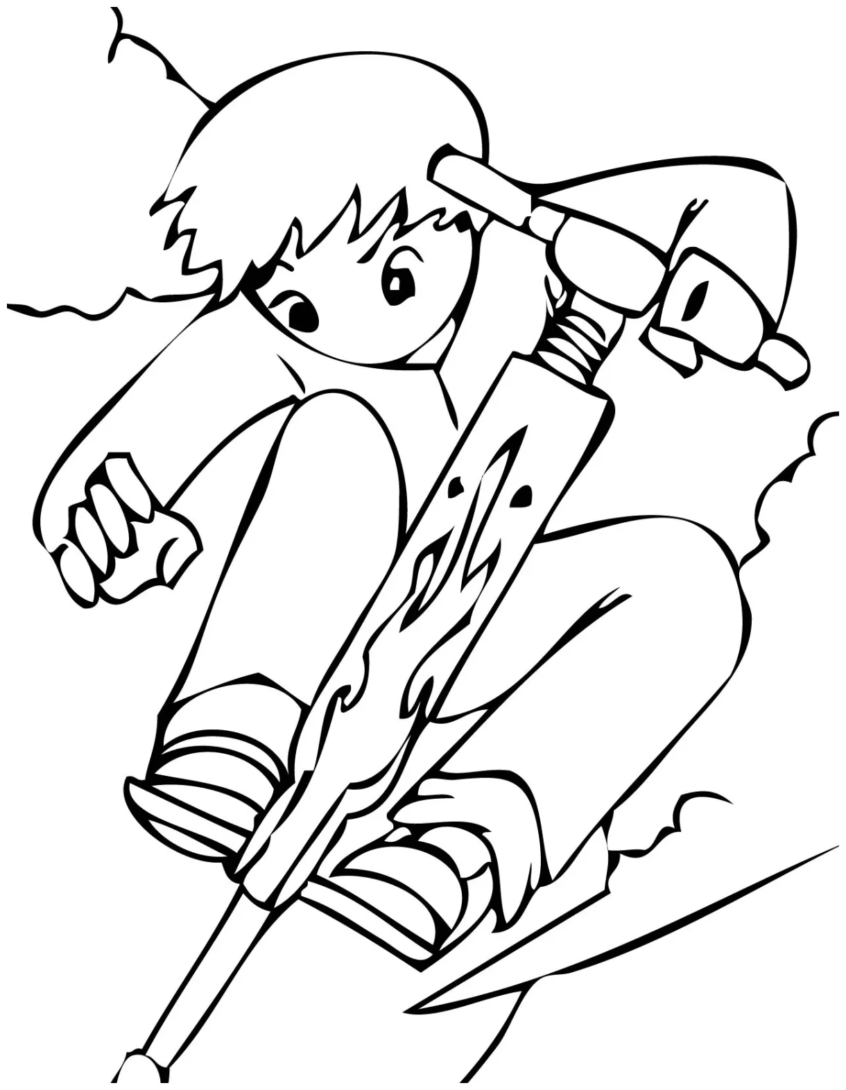 Stick coloring page at getcolorings free printable colorings