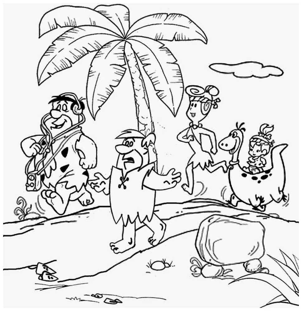 Stone Age Coloring Pages at GetColorings.com | Free printable colorings