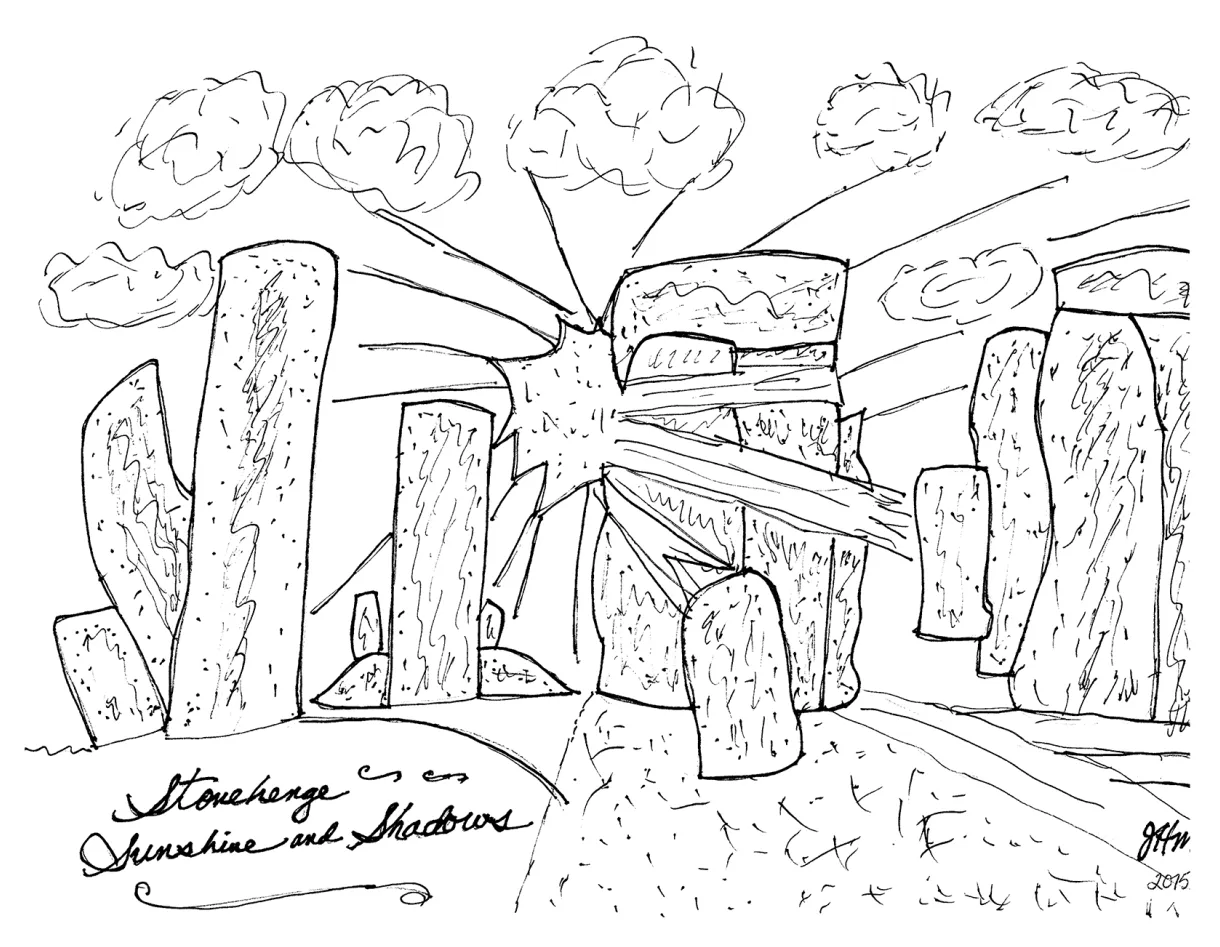 Stonehenge Coloring Page at GetColorings.com | Free printable colorings