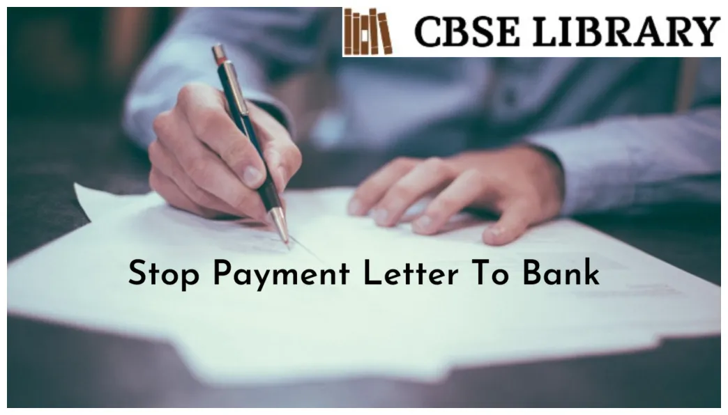 To bank reasons for stop payment, stop payment