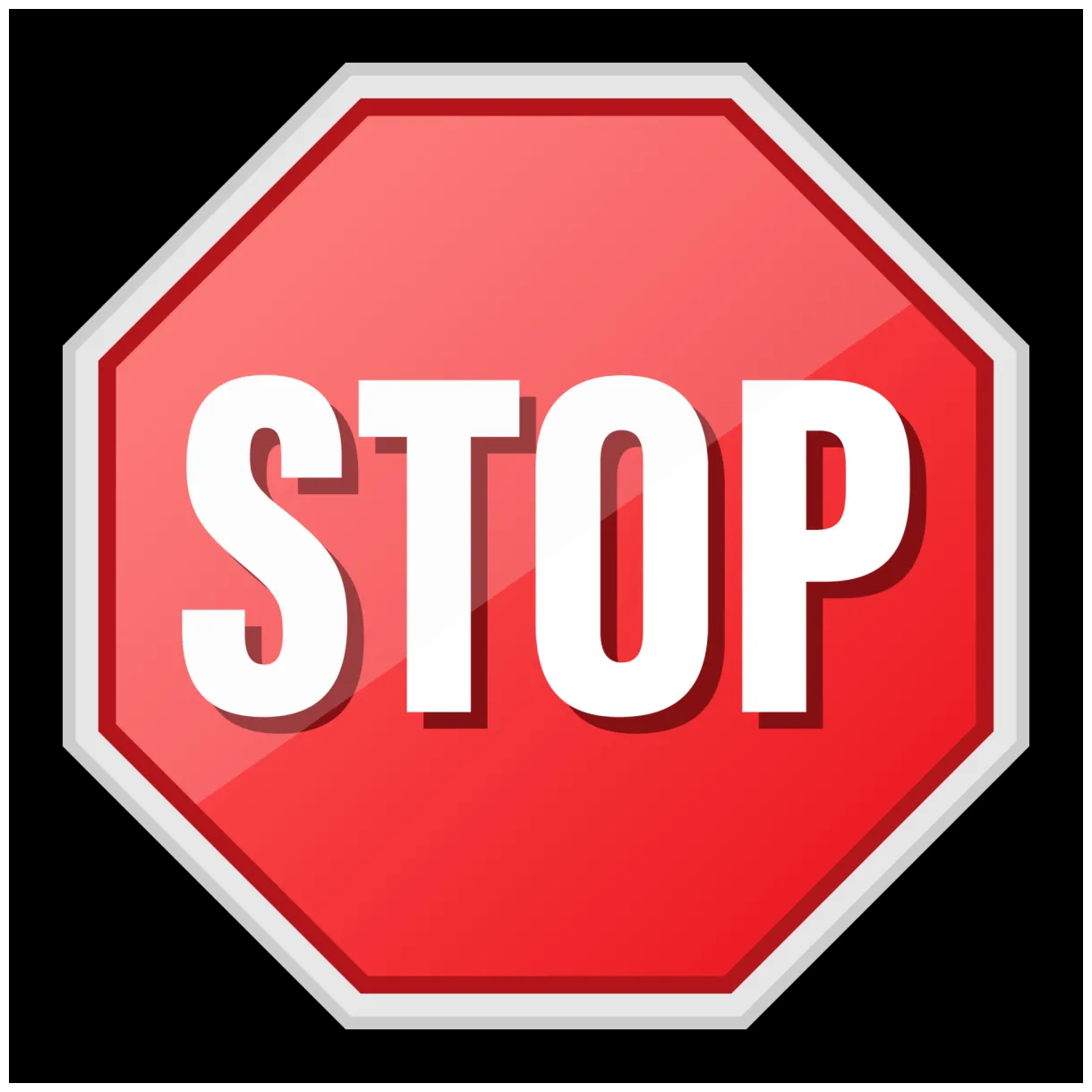 Free Stop-Schild-Symbol transparenter Hintergrund 12042302 PNG with