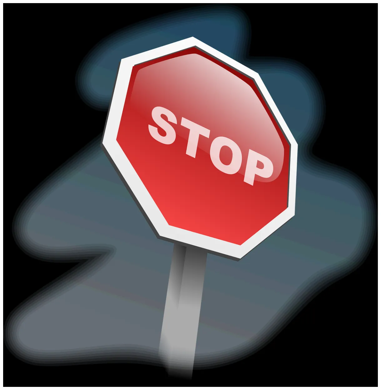Download Stop, Sign, Red. Royalty-Free Stock Illustration Image - Pixabay