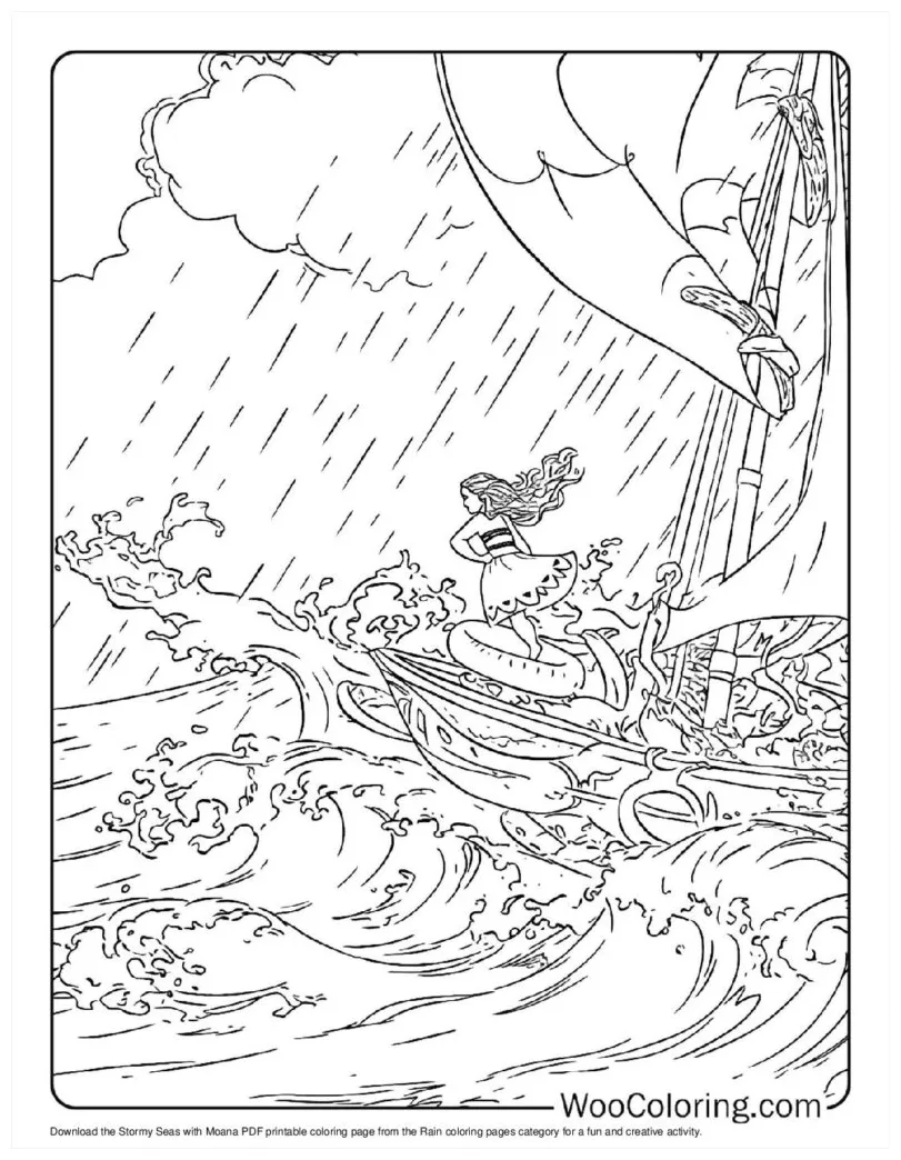 Stormy coloring pages [2025]