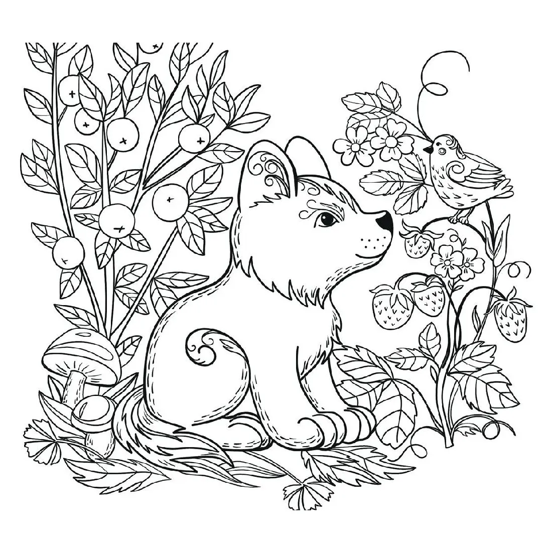 Shahariarverse i will make a unique coloring book page for kids and