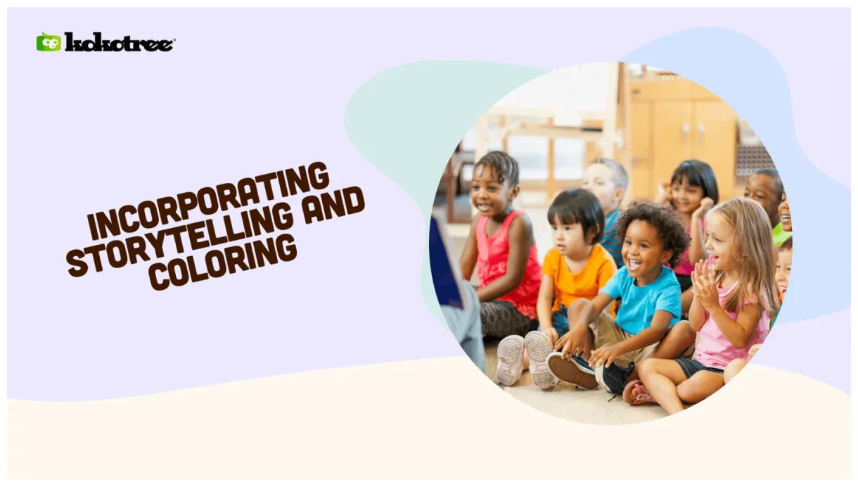 Incorporating storytelling with coloring pages for toddlers kokotree