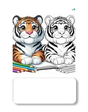 Coloring page storytelling for animals by earth cool guy tpt