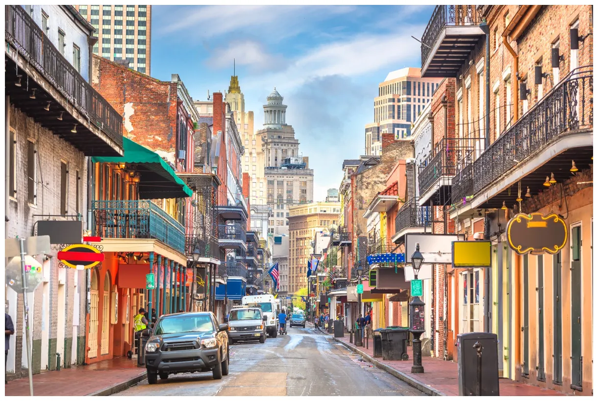 Bourbon street in new orleans a street name synonymous with the big