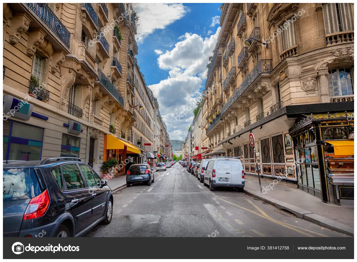 Street paris france — © adisa #381412758